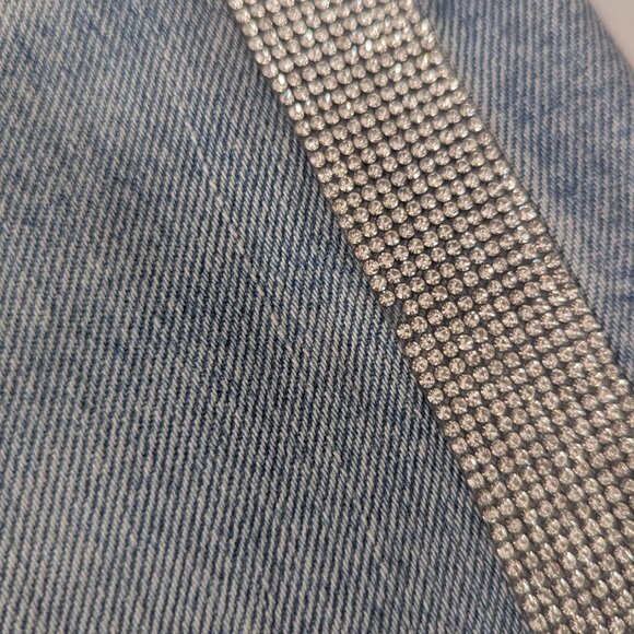 Levis 501 Original Cropped Jeans Good As Silver Light Wash size 28 x 28 NEW - Picture 13 of 13